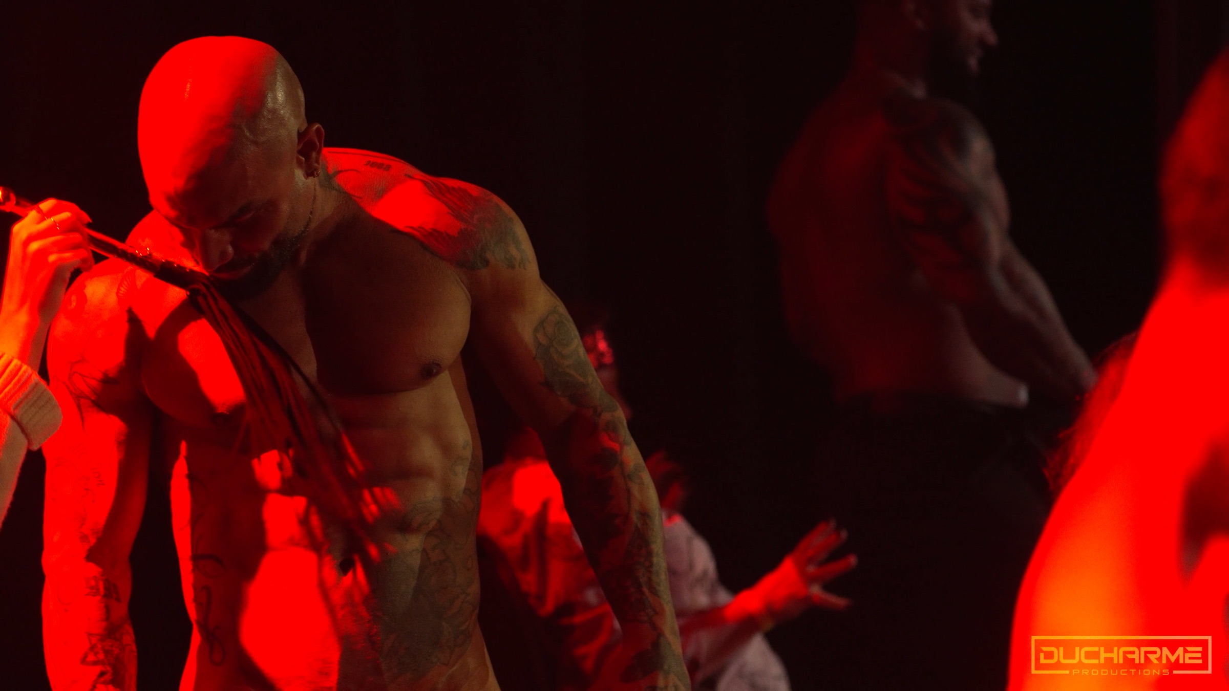 Canadian Sexy Males live on stage