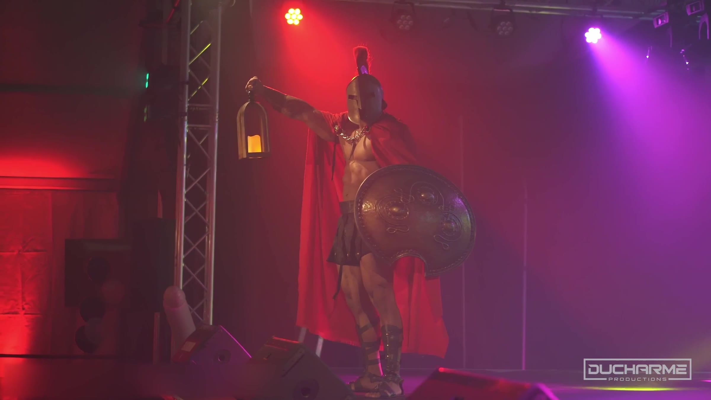 Canadian Sexy Males live on stage